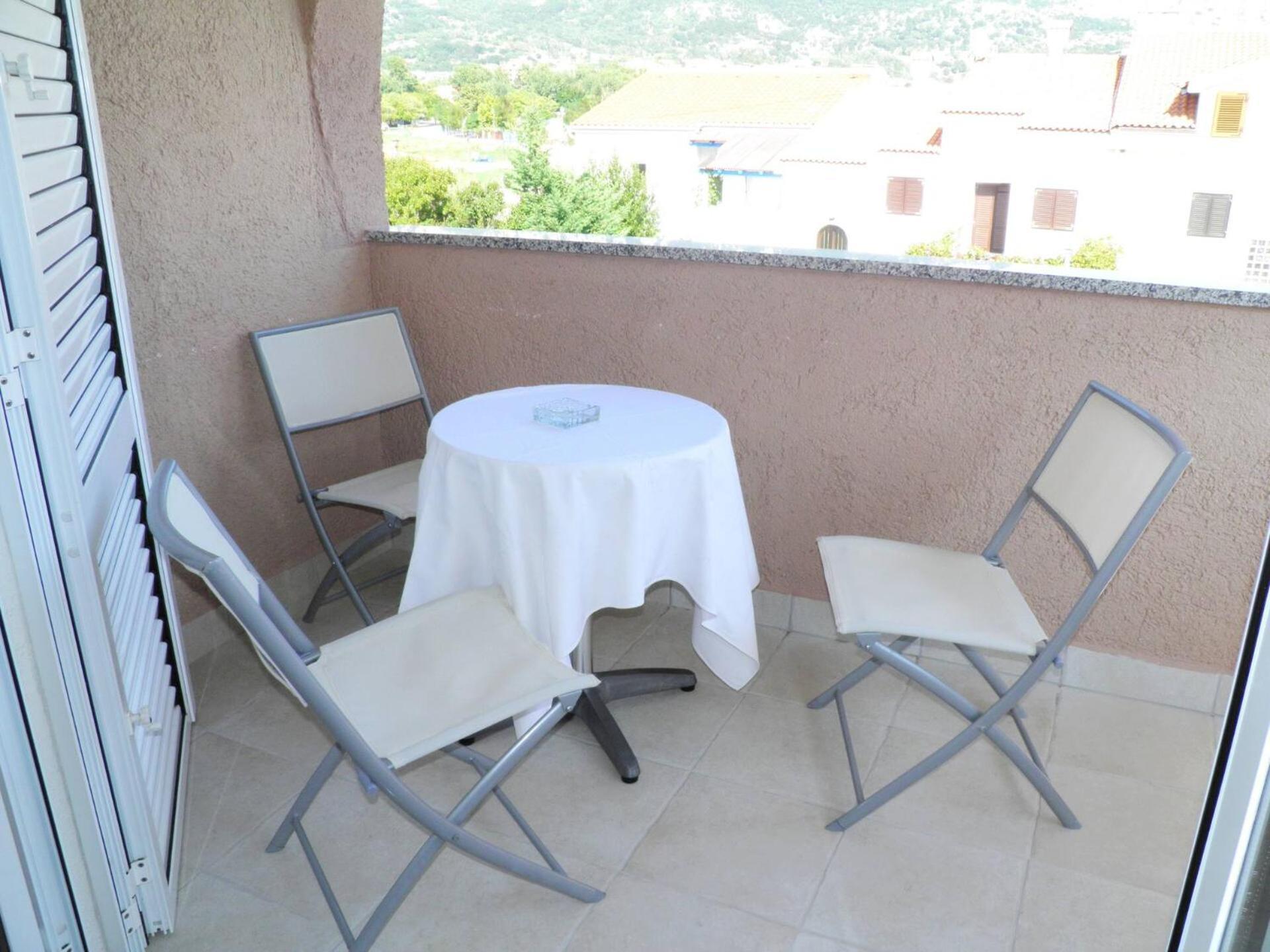 Apartments Klaric Baška Exteriör bild